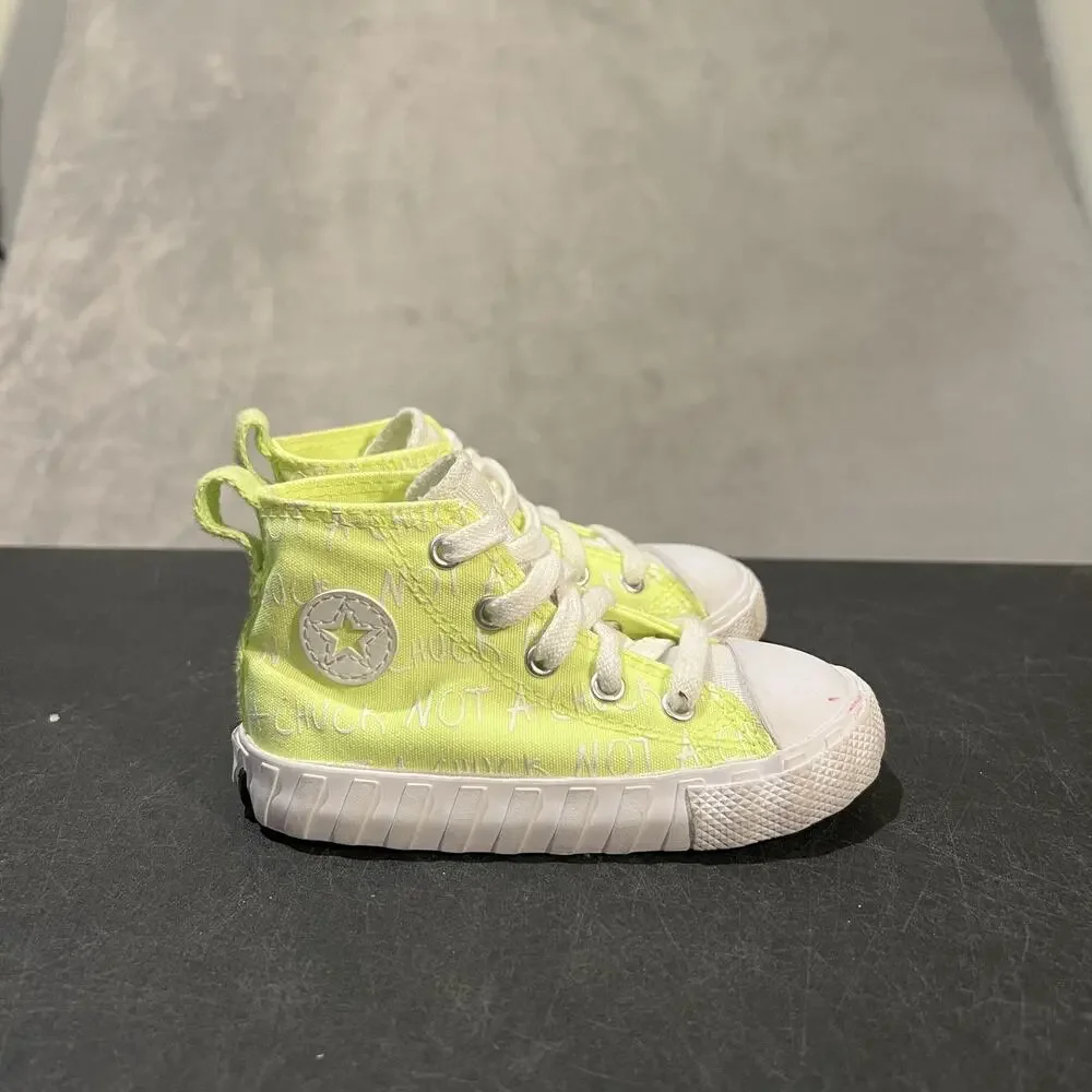 Converse Chuck Taylor Not A Chuck Shoes Toddler Size 7C Volt UNT1TL3D A05148F